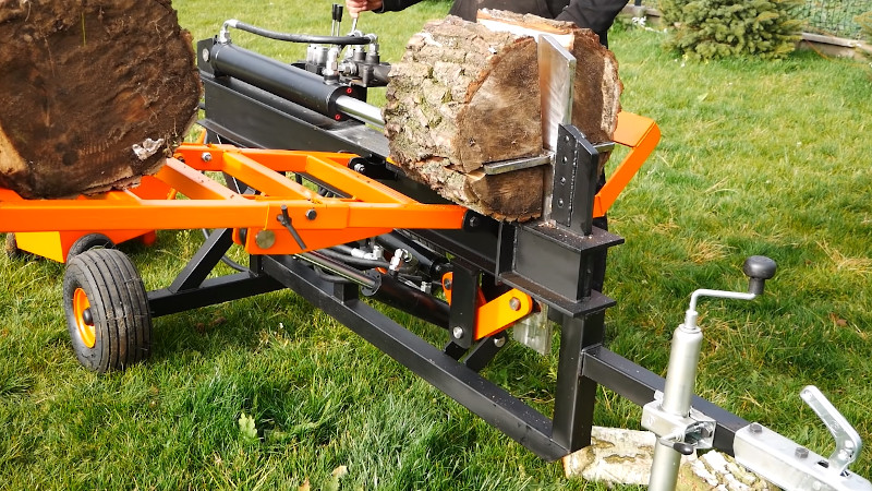 Building A Heavy-Duty Log Splitter, One Piece At A Time
