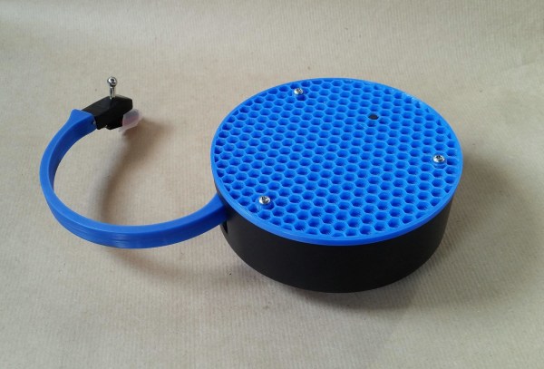 A portable Bluetooth turntable.