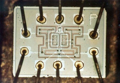 Dual NOR gate implemented in RTL as used in the Apollo Guidance Computer.