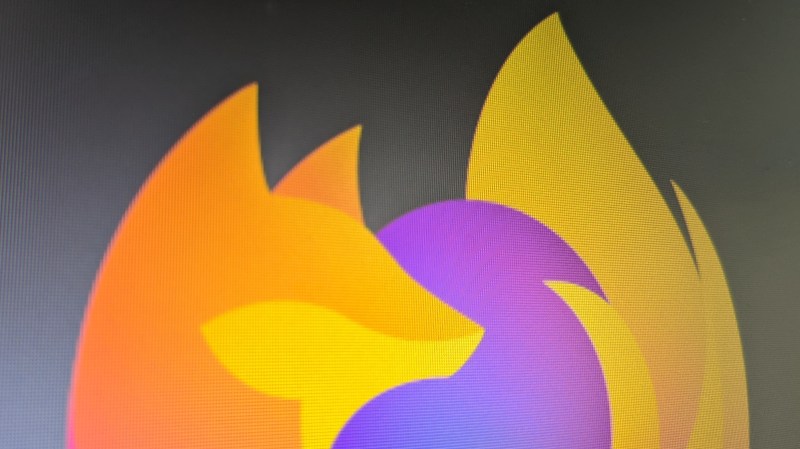 Firefox logo displayed on screen