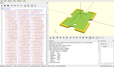 openscad window