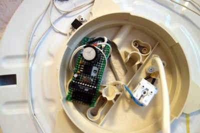 The inner workings of an AVR-based artificial sunrise.