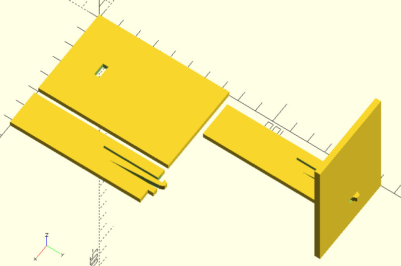 Making A Bucket Caddy Using OpenSCAD, A CNC Router, And Some Plywood —  Dabbling Badger