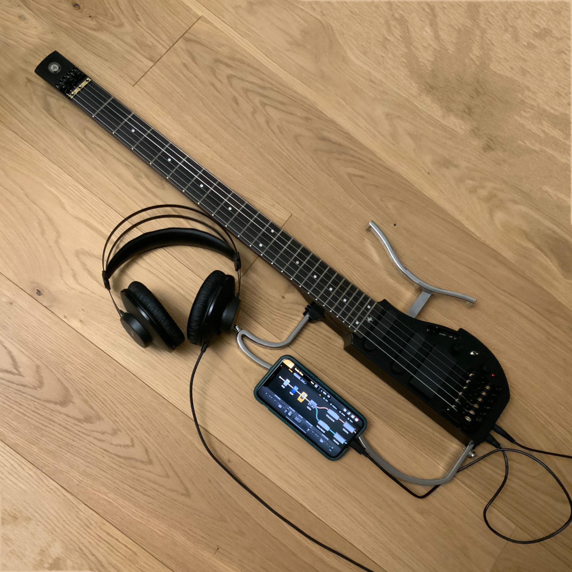 guitar headphone setup