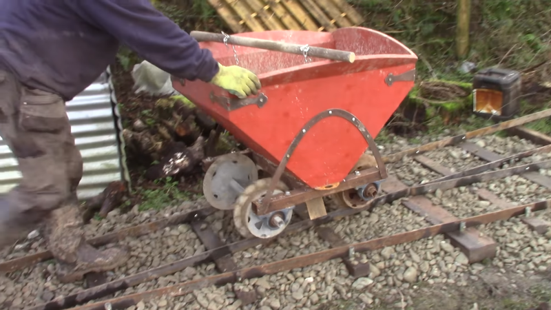 Building Switching Points For A Backyard Railway