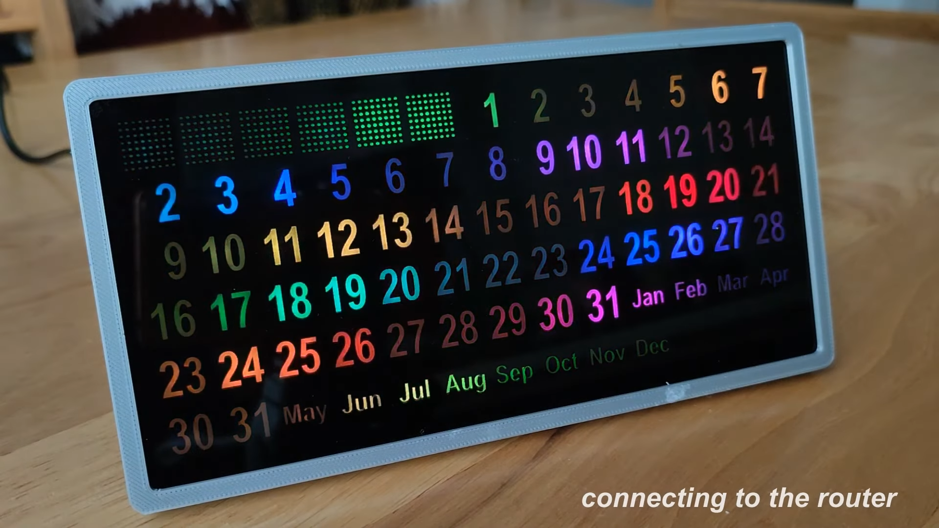 Keep Track Of Your Google Calendar With This Custom Build | Hackaday