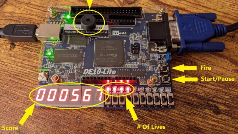 DE10-Lite Dev Board / Game Controller