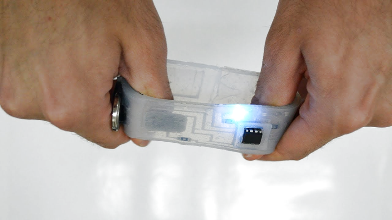 Silicone Devices: DIY Stretchable Circuits