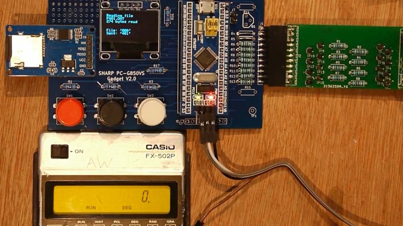 I2C Breathes New Life Into Casio Pocket Calculator | Hackaday
