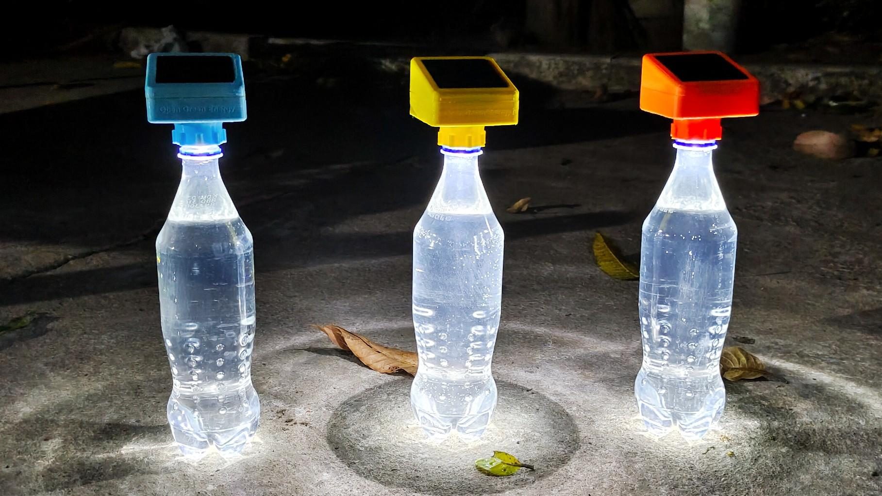 You Can Turn Soft Drink Bottles Into Handy Solar Lamps