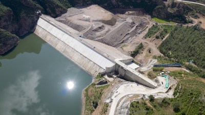 The Fengning pumped storage power station in north China's Hebei Province. (Credit: CFP)