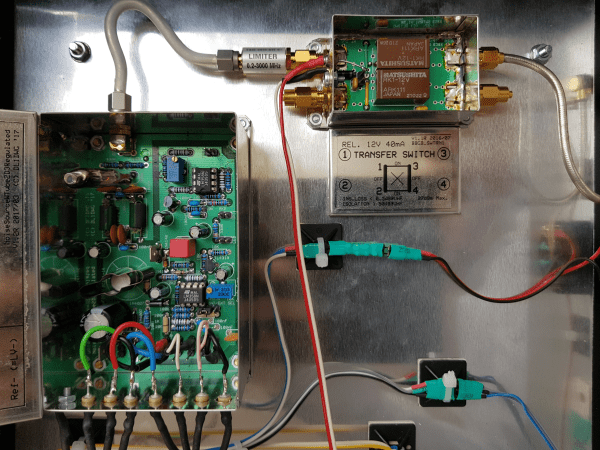 The insides of a tube-based noise source