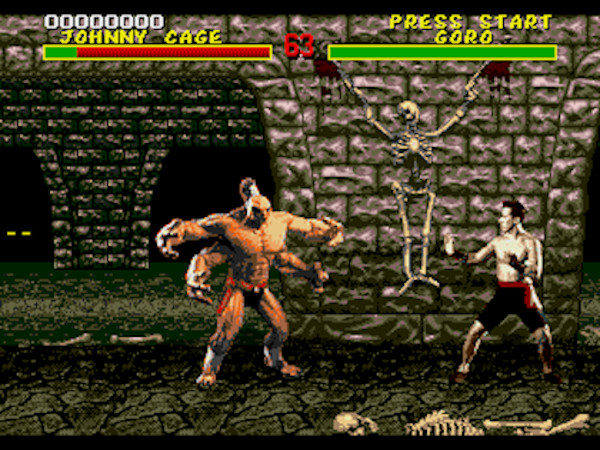 Play Genesis Mortal Kombat (World) Online in your browser 