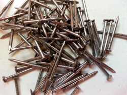 A pile of nails