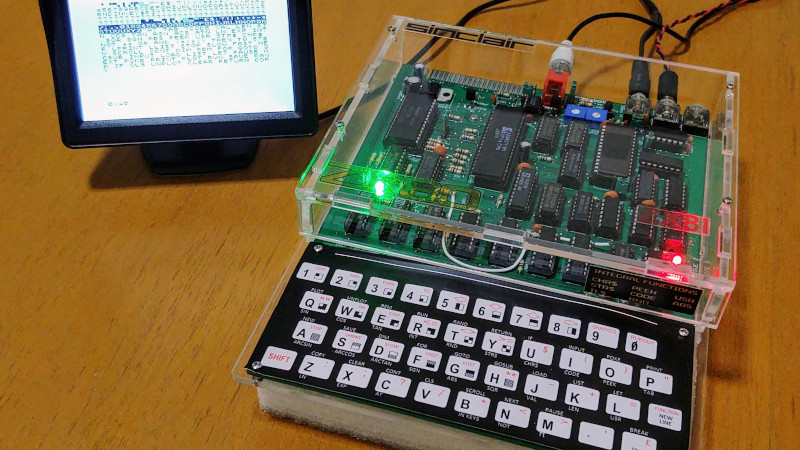 A Sinclair ZX81 Clone Still Has The Power To Fascinate | Hackaday