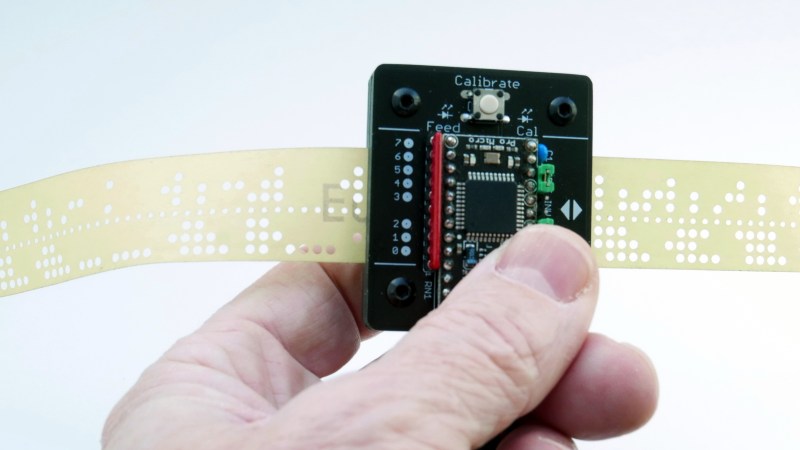 paper tape reader arduino