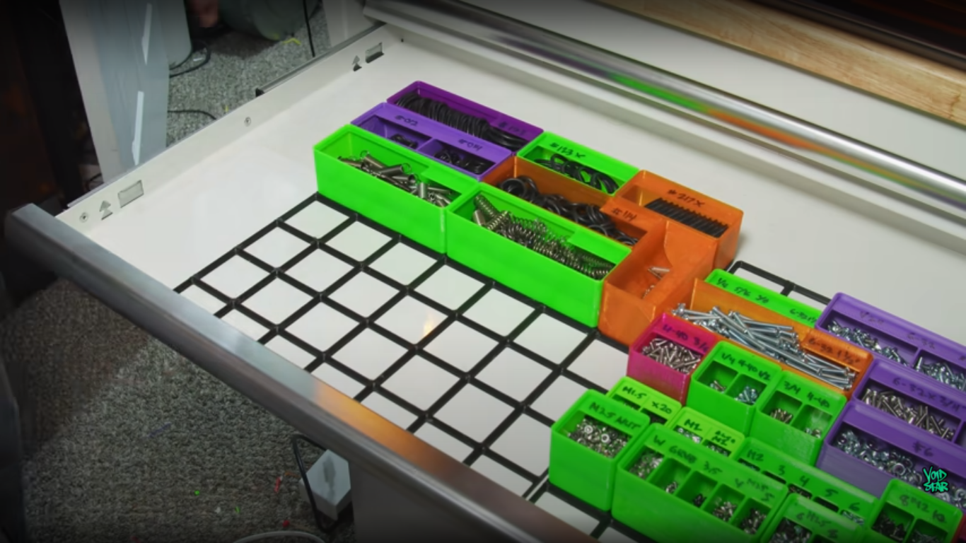 Gridfinity 3d Printed Super Quick Tool Storage And Retrieval Hackaday