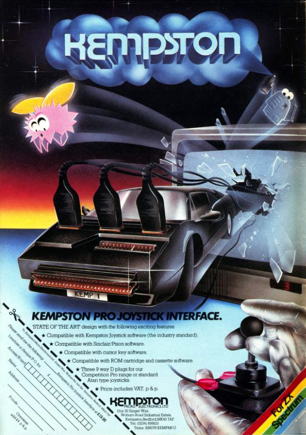 Essential for any Spectrum user: You HAD to own a Kempston joystick interface!