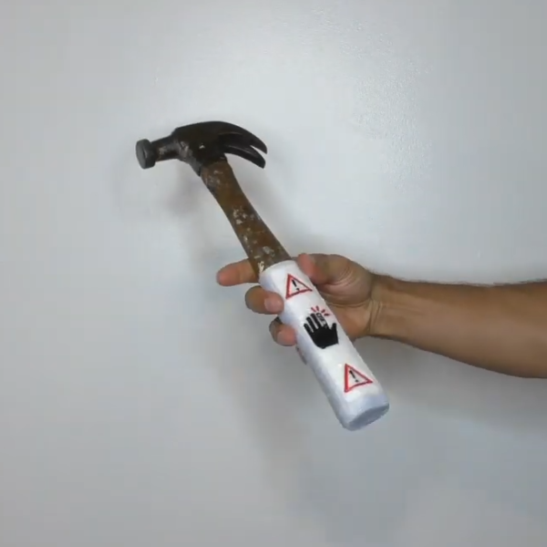 3D Printed Soft Plastic Hammer Tool by xaqani ahmadov
