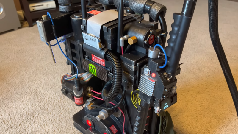 A modified Ghostbusters Proton Pack