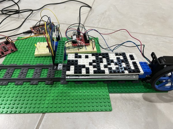 A system that stores data on LEGO bricks