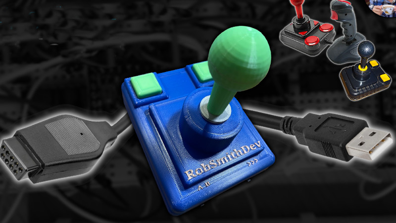 Odd Inputs And Peculiar A Joystick Like They Used To Make | Hackaday