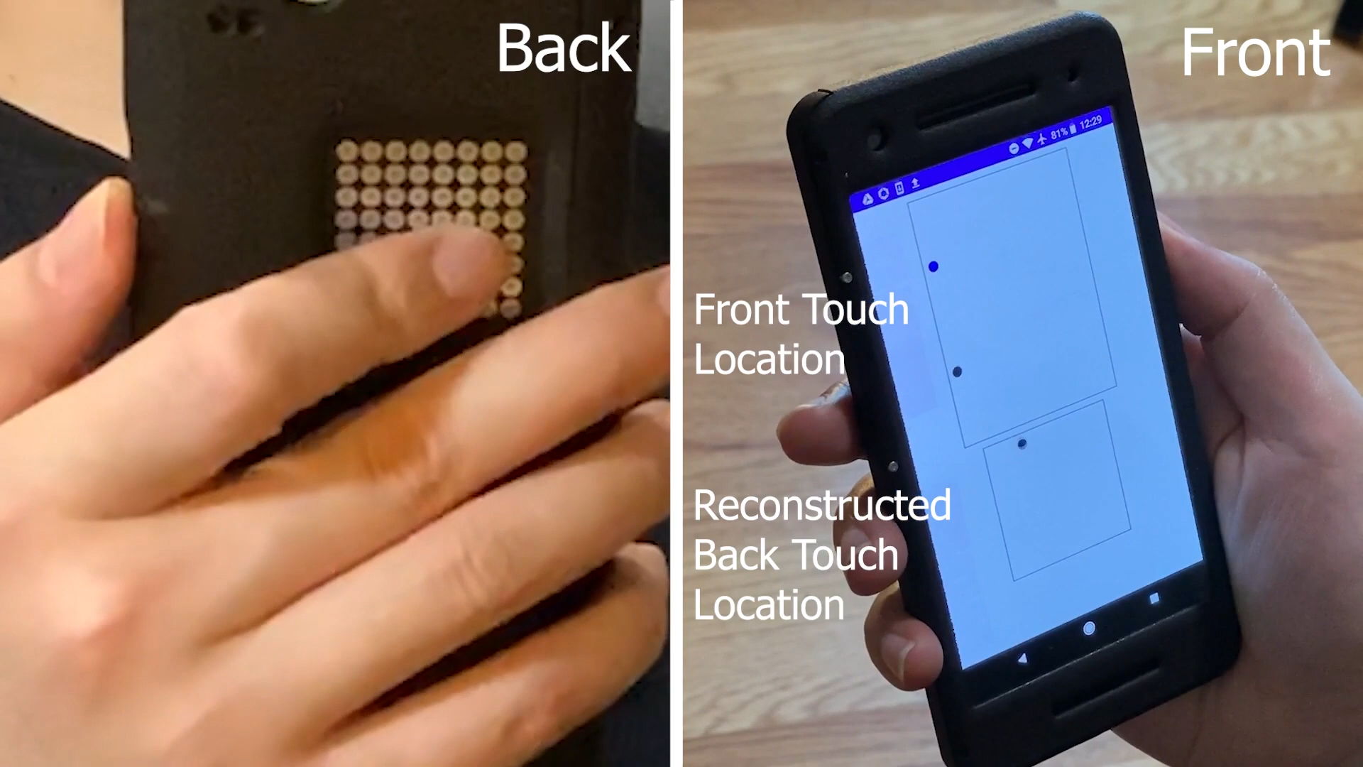 Turning The Back of Your Phone Into a Touchpad LaptrinhX