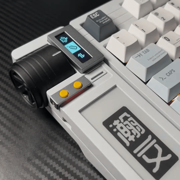 Smart Modular Keyboard Sports An E-ink Display And A Haptic Feedback ...