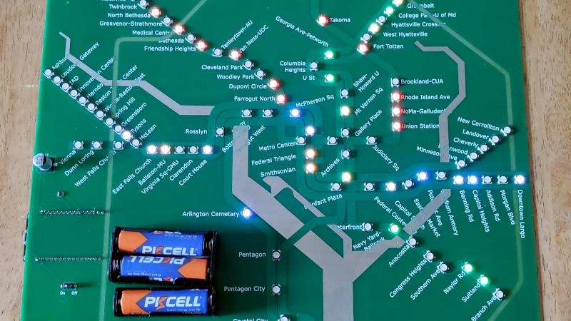 Вашингтон, округ Колумбія, нарешті отримав власну карту метро PCB