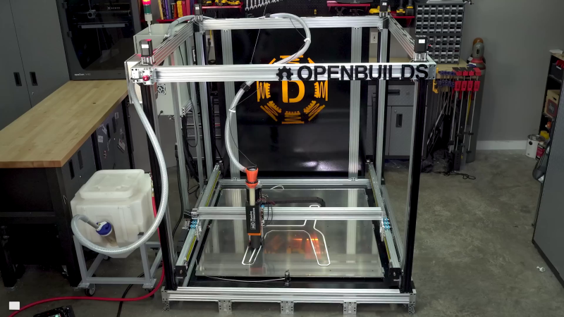 Bane Bering strædet Anvendt Large Format 3D Printer Is A Serious Engineering Challenge | Hackaday