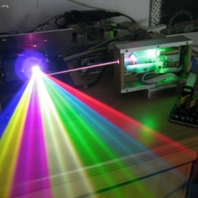 RGB Laser show