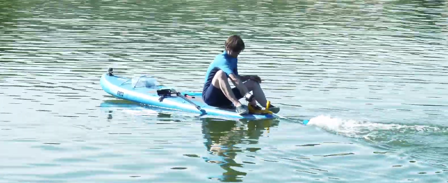 Simple propulsion for the lazy Paddle Boarder