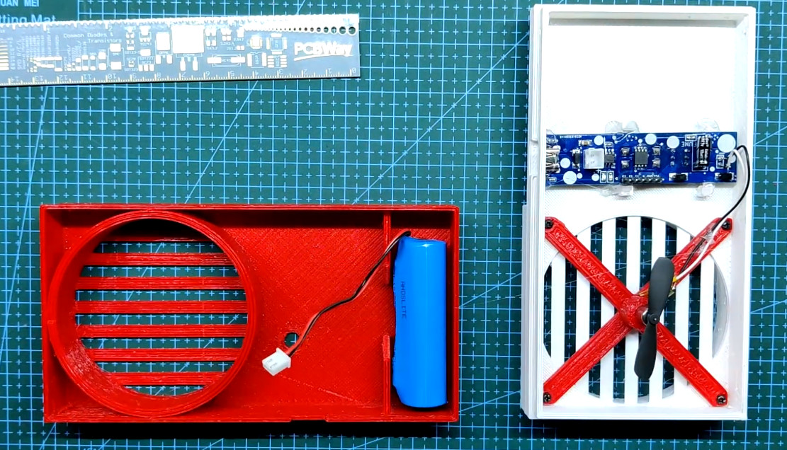 DIY Fume Extractor With ATtiny13 Speed Control Hackaday