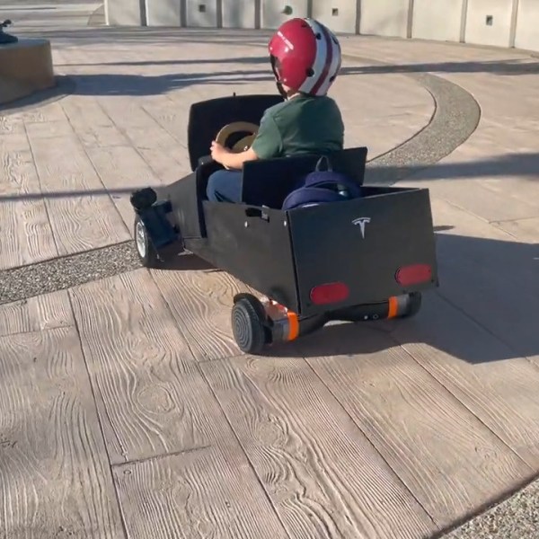 Hoverboard Becomes Kart In Easy Build