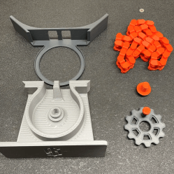 3D-Printable Sculpture Shows Off Unpredictable Order Of Chains