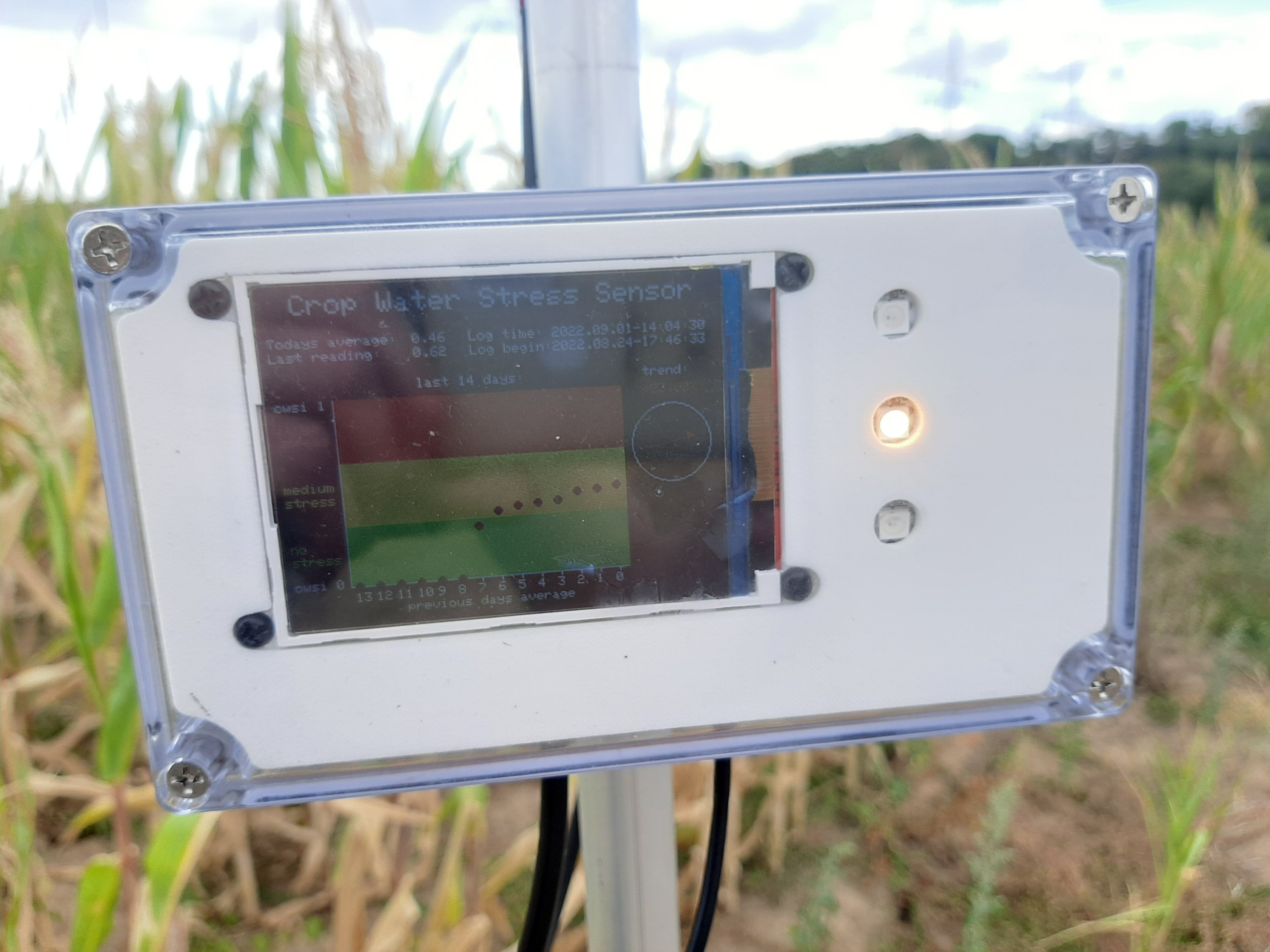 Премія Hackaday 2022: використання інфрачервоних термометрів для вимірювання водного стресу в посівах