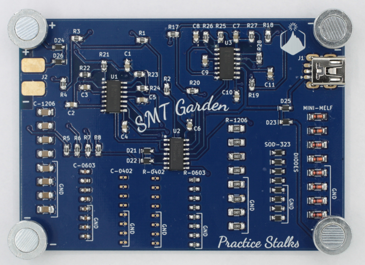 Surface Mount Soldering Practice For Budding Electrical Engineers ...