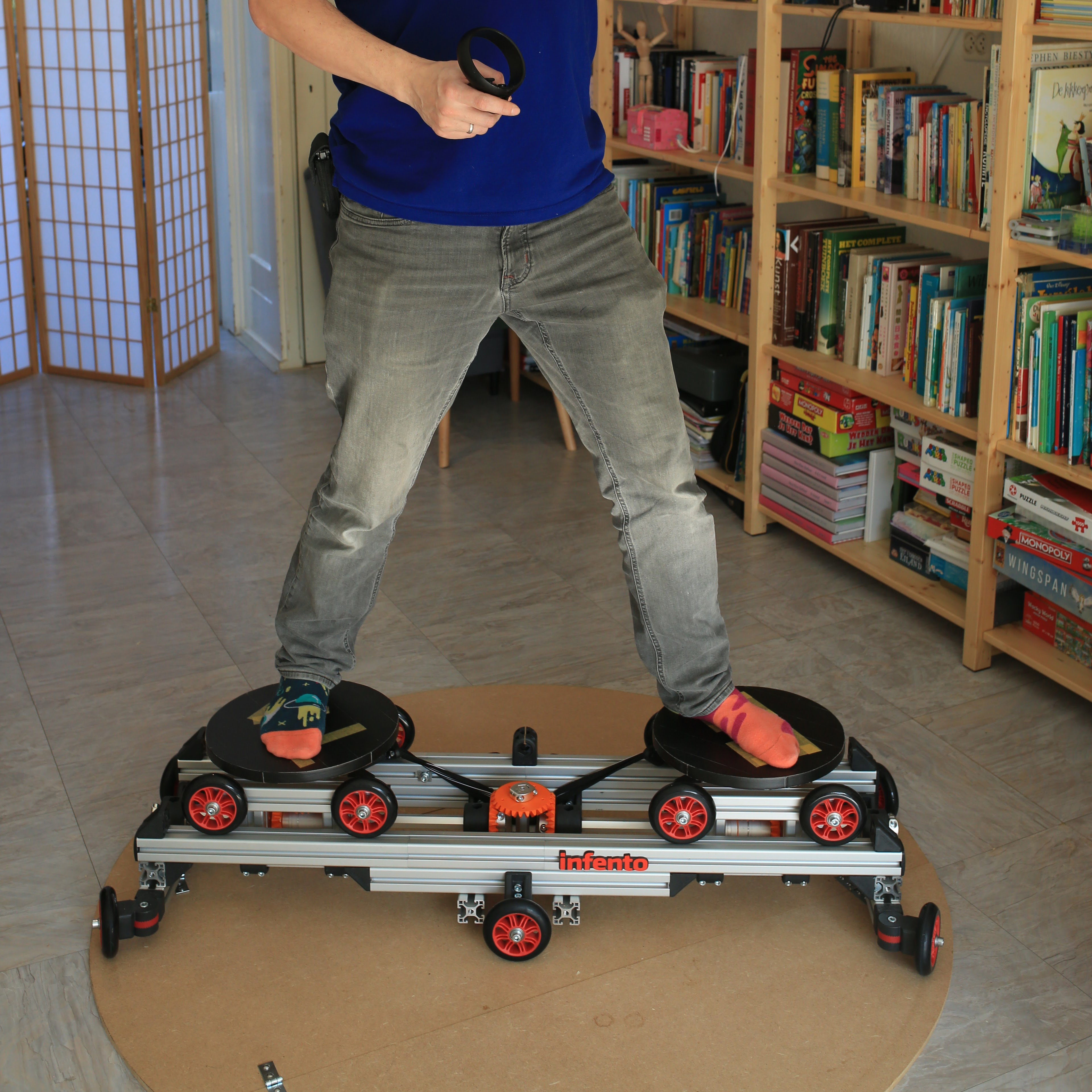 stole surfing Konsultere DIY Robotic Platform Aims To Solve Walking In VR | Hackaday