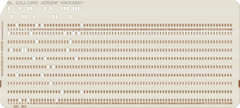 Retrotechtacular: Programming By Card | Hackaday