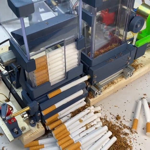 fully-automatic-3d-printed-cigarette-stuffing-machine-with-arduino