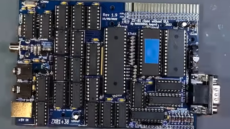 Building A Sinclair ZX81 In 2022 With All New Parts | Hackaday