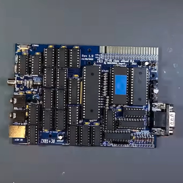 Building A Sinclair ZX81 In 2022 With All New Parts | Hackaday