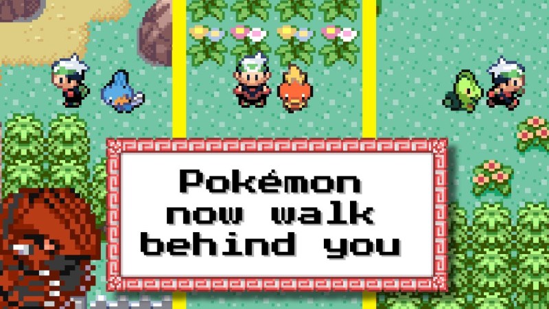 EVERY GBA HACK ROM WHERE POKÉMON FOLLOW YOU! (+Download) 
