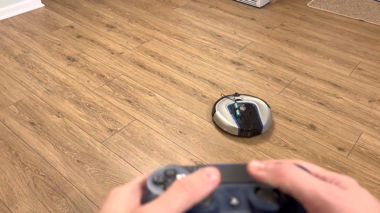 Old Robotic Vacuum Gets A New RC Lease On Life