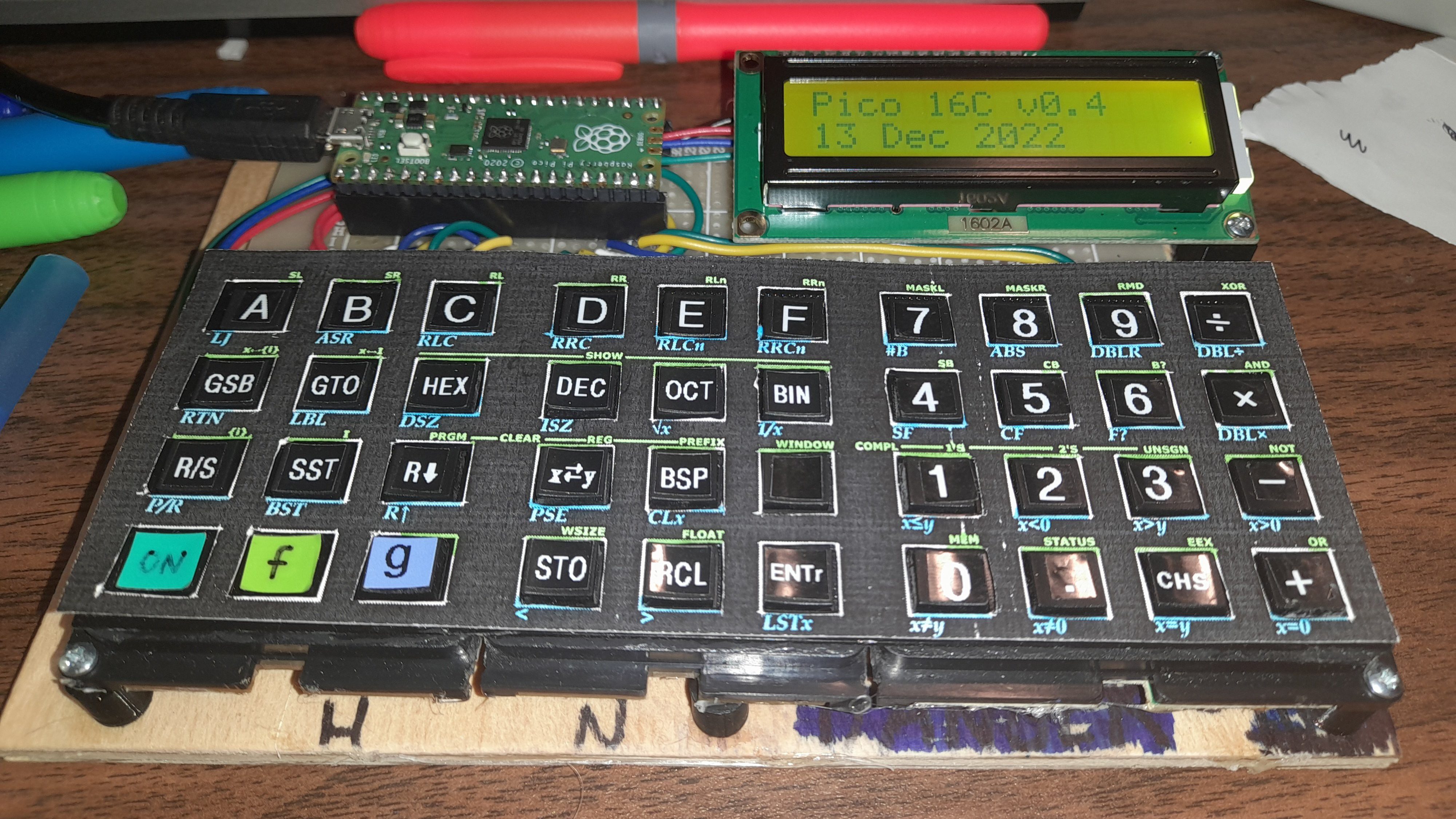 A Fashionable Tribute To The Vintage HP-16C Calculator