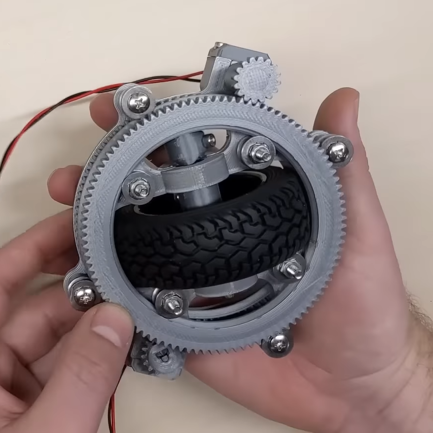 Differential Swerve Drive Is Highly Maneuverable Hackaday   Differential Swerve Drive 3 11 Screenshot 1 E1670995536757 