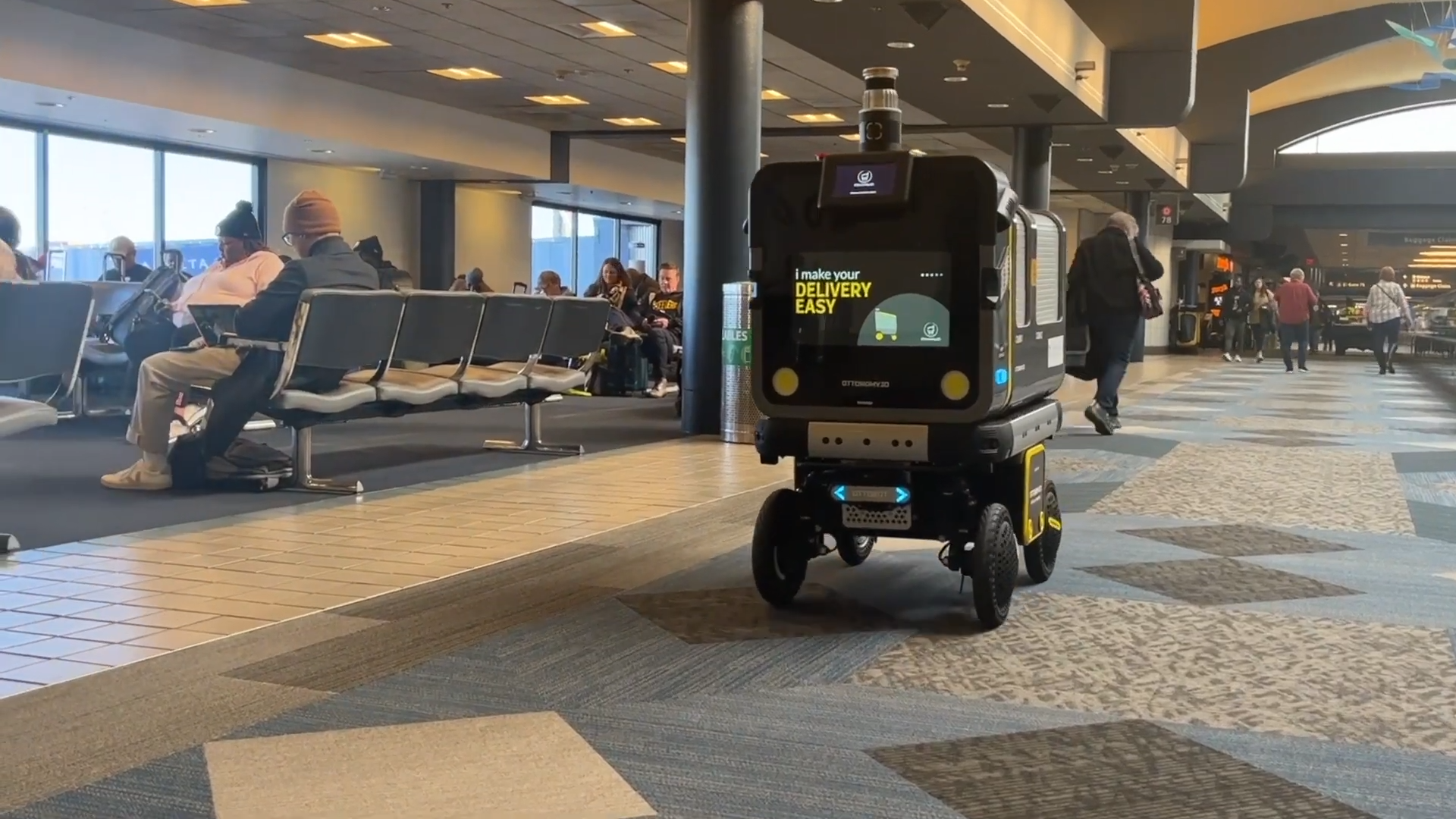 Your Next Airport Meal May Be Delivered By Robot