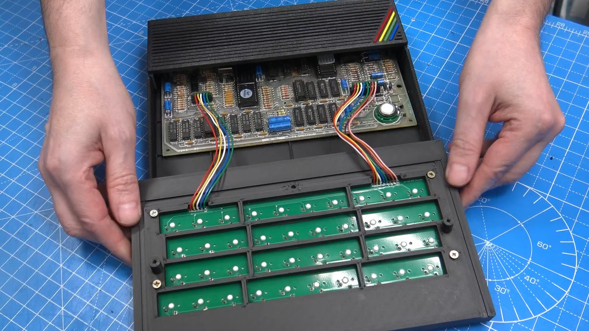 The ZX Spectrum Finally Gets A Proper Keyboard | Hackaday