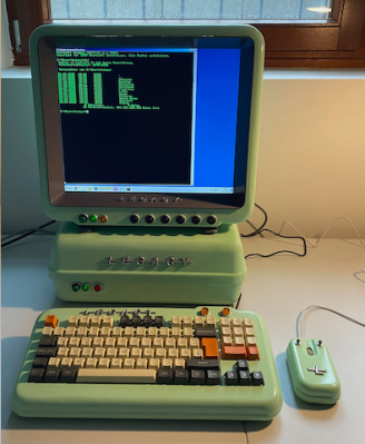 Workbench PC With A 50s Twist | Hackaday