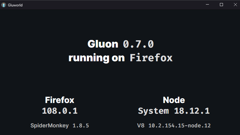 Gluon Desktop - Gluon